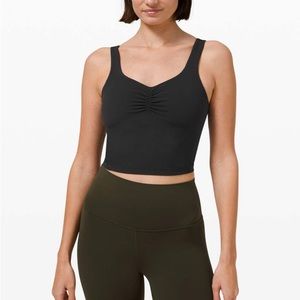 💗GET 20% OFF💗 Lululemon Align Tank *Gathered-Front - Black